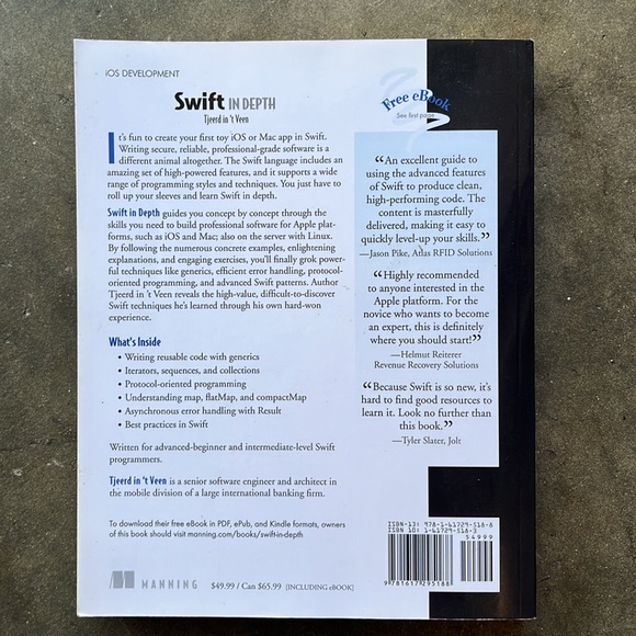 RUST programming books and Swift in Depth - Picture 4 of 4